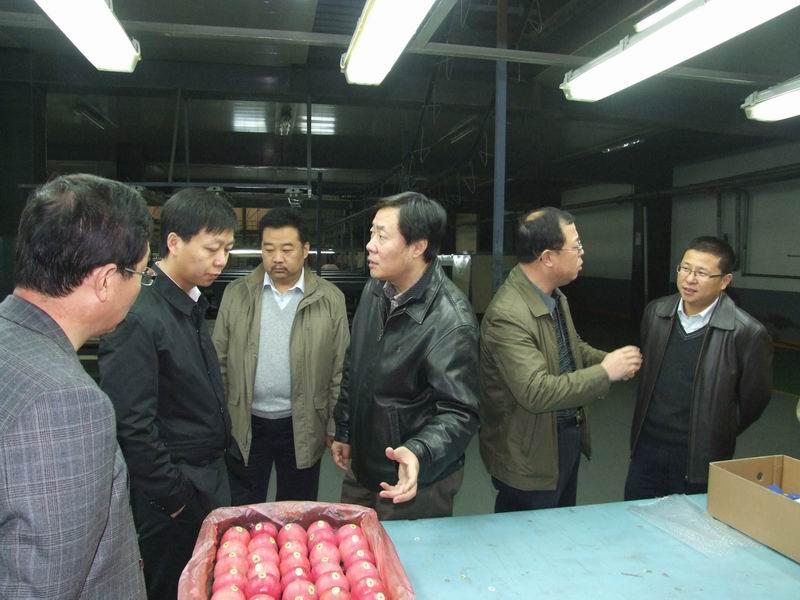 2010年11月15日,延安市副市长彭祖佑携延安市科技局张宇局长等一行